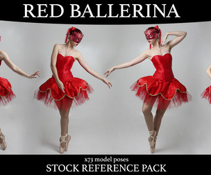 Red Ballerina - Stock Model Reference Pack