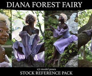 Diana Fairy - Stock Model Reference Pack