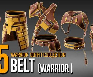 25 Warrior Belt - Outfit Collection- VOL 06