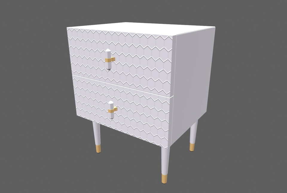 Side Table 3D Model