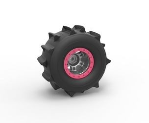 Wheel of Formula off road Version 2 Scale 1:25
