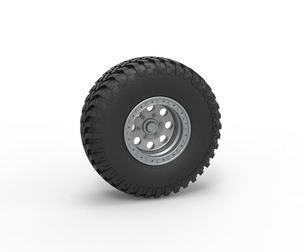 Wheel of Uphill Sand Racing Dragster 1:25