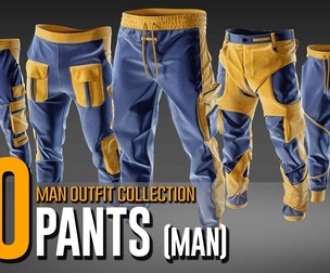 30 Man's Pants Collection- VOL 01