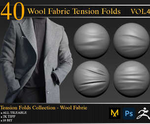 40 Wool Tension Folds Collection_VOL.04