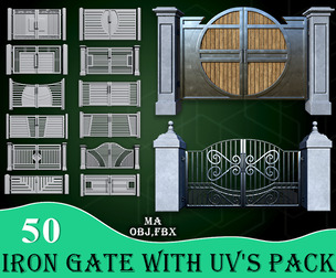 50 Iron Gate With UV's Pack