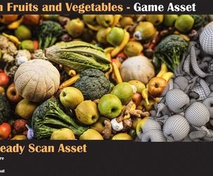 20 Fruit and Vegetation Scan Model VOL02