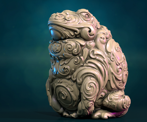 Ornate Toad Frog