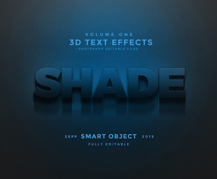 Share PSD fully editable text effect.