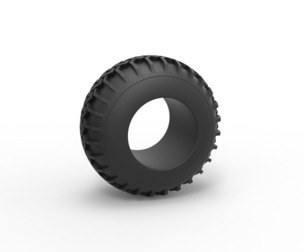 Offroad tire 134 Scale 1:25