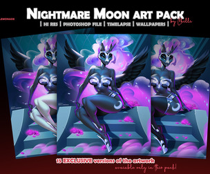Art Pack: Nightmare Moon