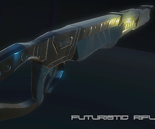 Futuristic Rifle