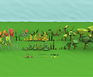 Low Poly Nature Package