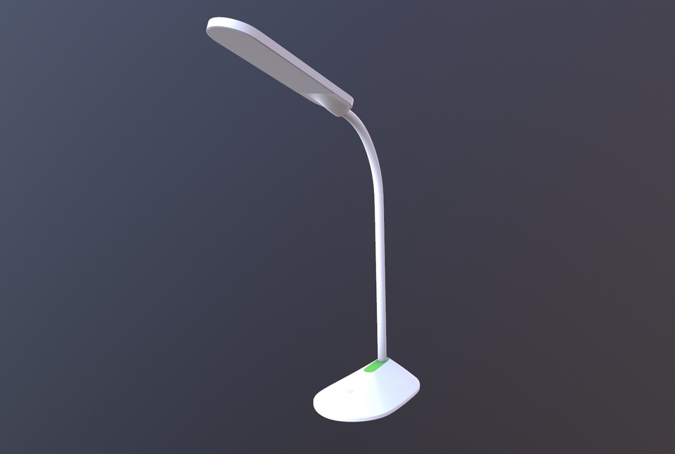 Study Table Lamp 3D Model