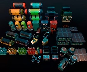 Sci-Fi Objects Pack 3