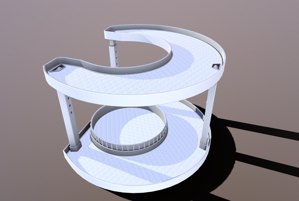 Racks Rotating Holder 3D Model