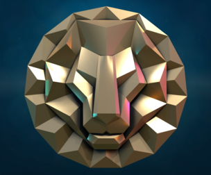 Lion Leo head