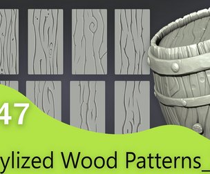 Stylized_Wood Patterns_2.0