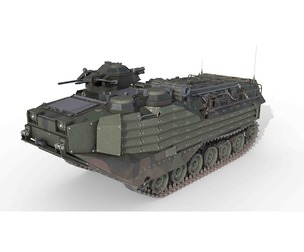 Assault Amphibious Vehicle AAVP 7A1 3d model