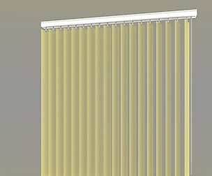 Wand Operated Vertical Blind