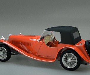 Retro car Jaguar SS 100