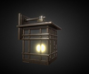 CLASSICAL OUTDOOR WALL LAMP -Model 05-