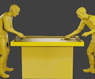 Soccer Table Players