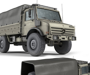 Mercedes Benz Unimog U3000 Truck