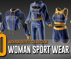 30 Women's Sport Wear Collection- VOL 10