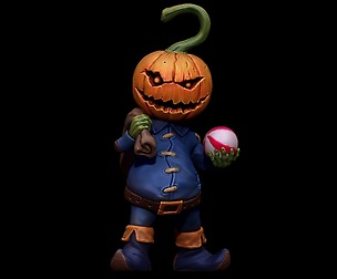 Pumpkin Monster 3D Printable