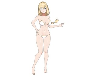 Anime Female Character in Bikini - 3D Model