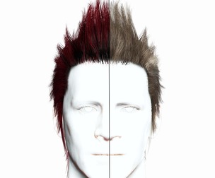 Realistic Modern Man Hairstyle