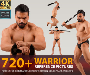 720+ Warrior Character Poses Reference Pictures