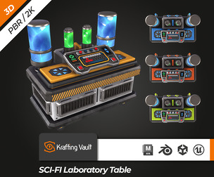 SCI-FI Laboratory Table
