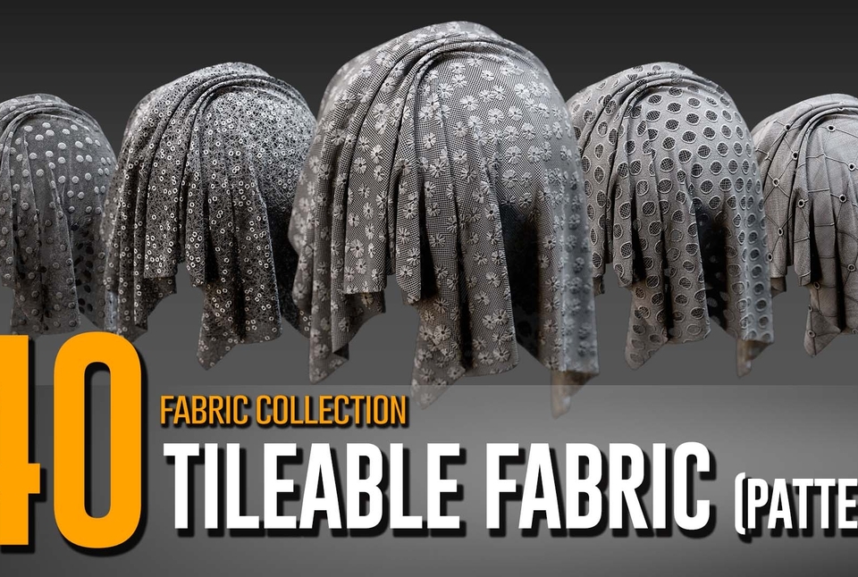 40 Tileable Fabric Collection- VOL 06