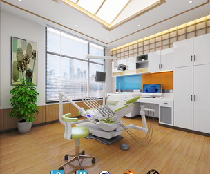 Modern Scenes Dental Clinic interior