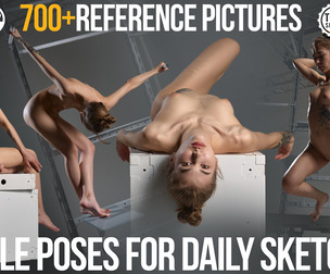 700+ Female Poses for Daily Sketching
