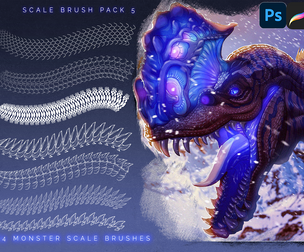 Photoshop and Procreate Scale Pack 5