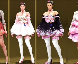 Tekken 8 Hanbok set for all girls