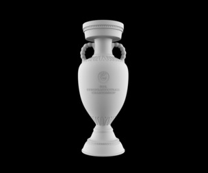 Euro 2024 Trophy Cup 3D Model