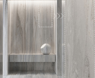 Marble Stone No143