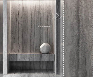 Marble Stone No144