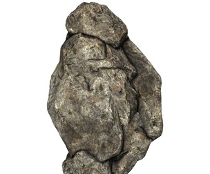 Low Poly Realistic Rock 03