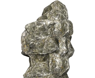 Low Poly Realistic Rock 12