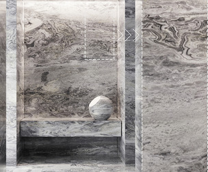 Marble Stone No154