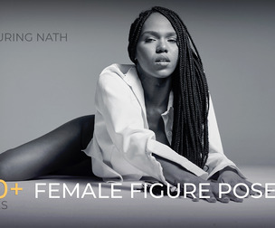 900+ Female Figure Poses - Nath