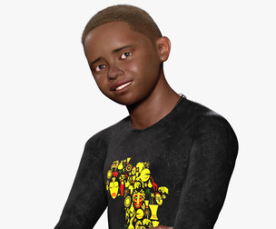 Ayo-Child Of The Savanna Ready Low-poly