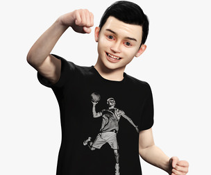 Adam-Realistic Boy Low-poly
