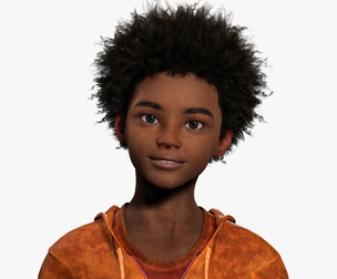 Sipho - Realistic African child