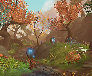 Fantasy Root Forest - Game Props