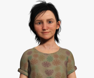 Charlotte - Realistic Survival girl kids